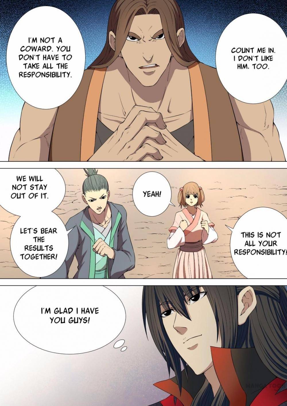 God of Martial Arts chapter 13 page 1