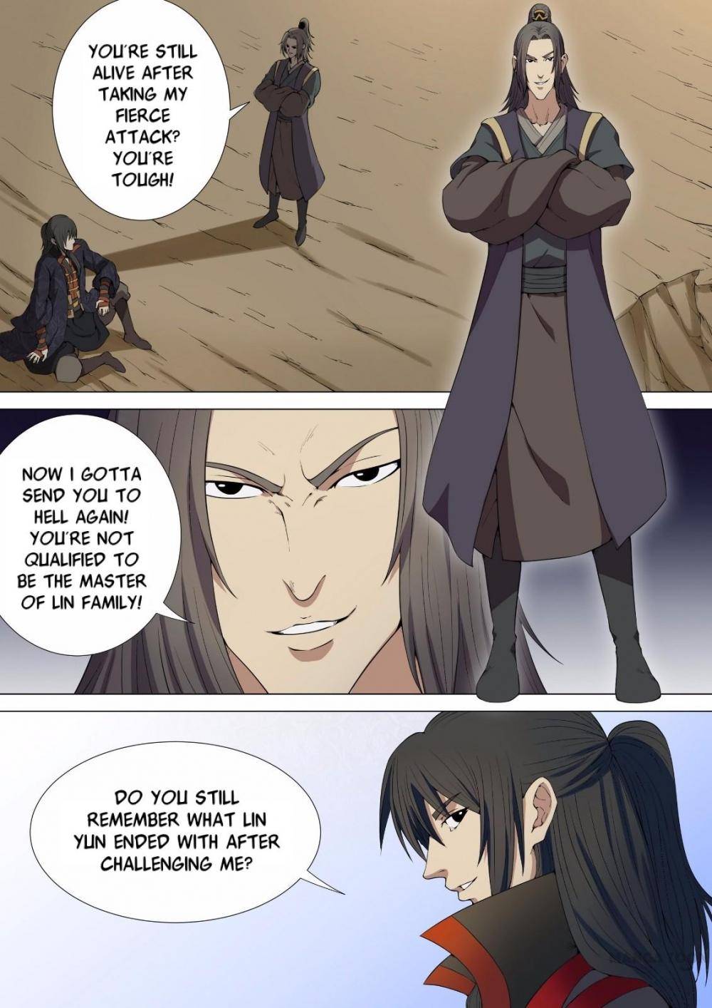 God of Martial Arts chapter 14 page 1