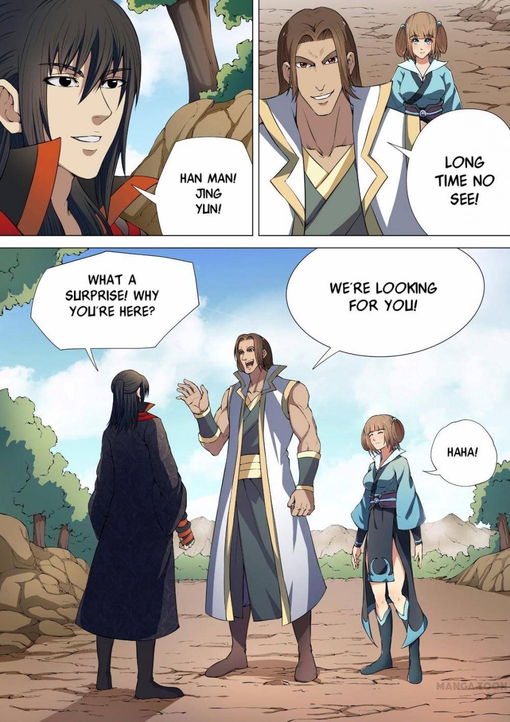 God of Martial Arts chapter 16 page 2