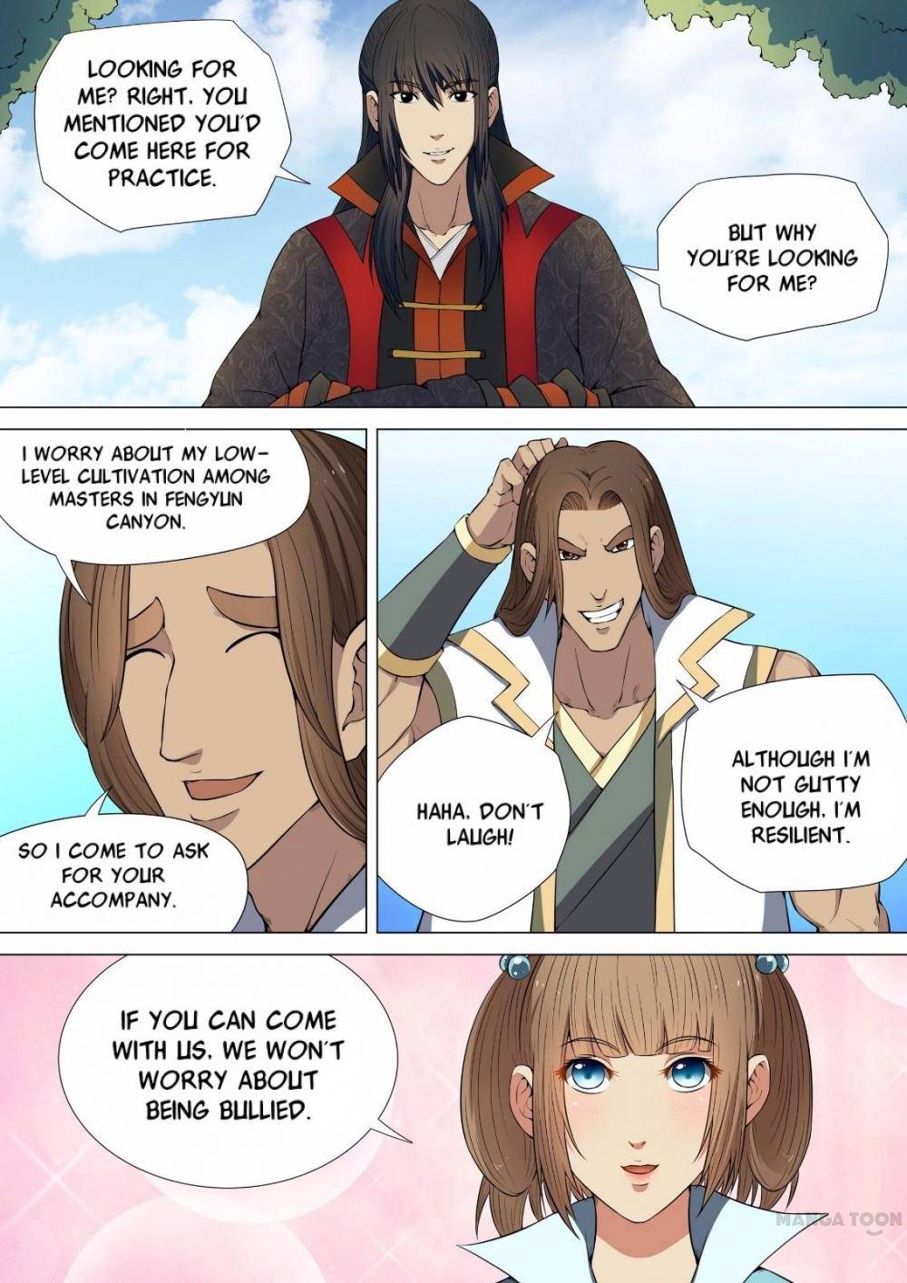 God of Martial Arts chapter 16 page 3