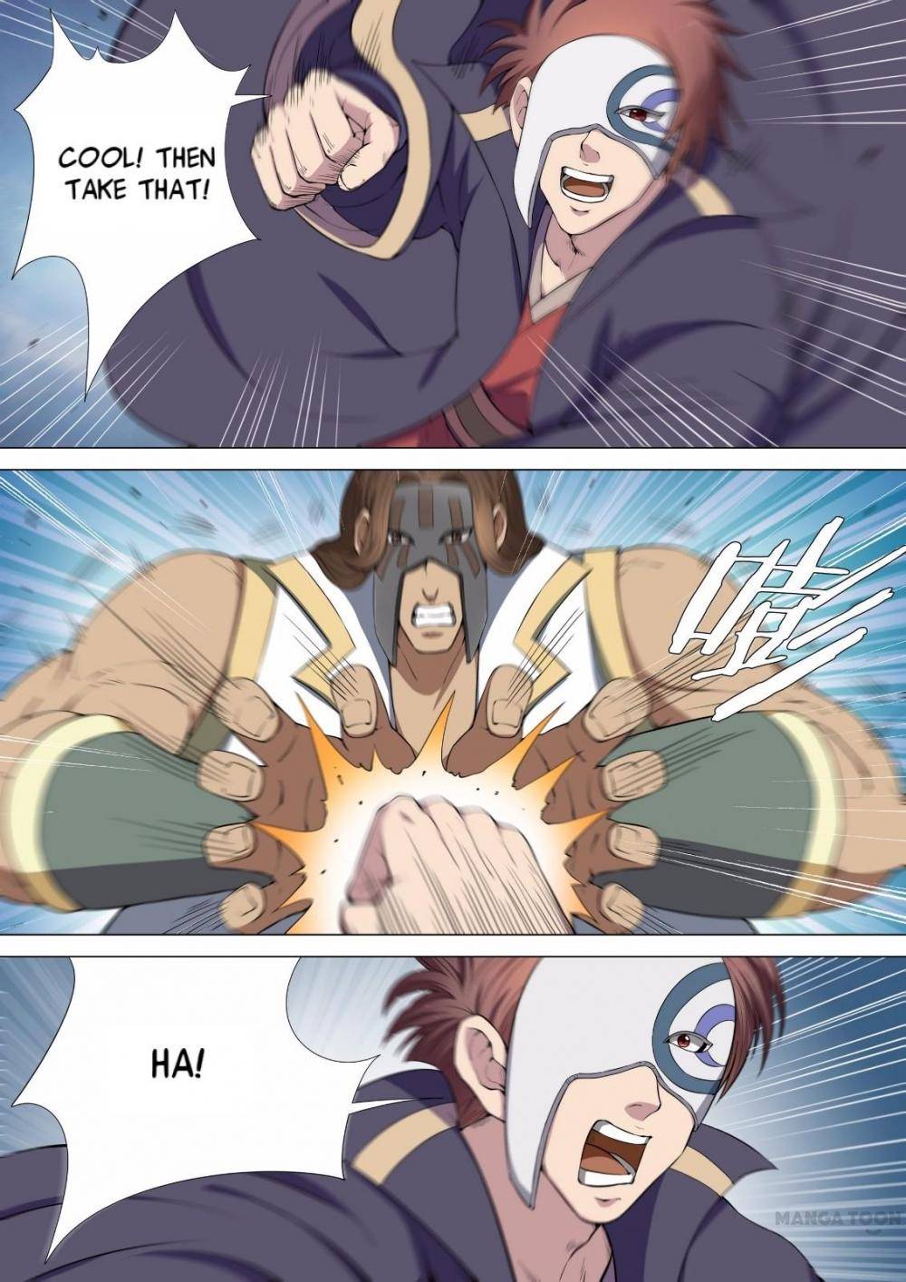God of Martial Arts chapter 17 page 1