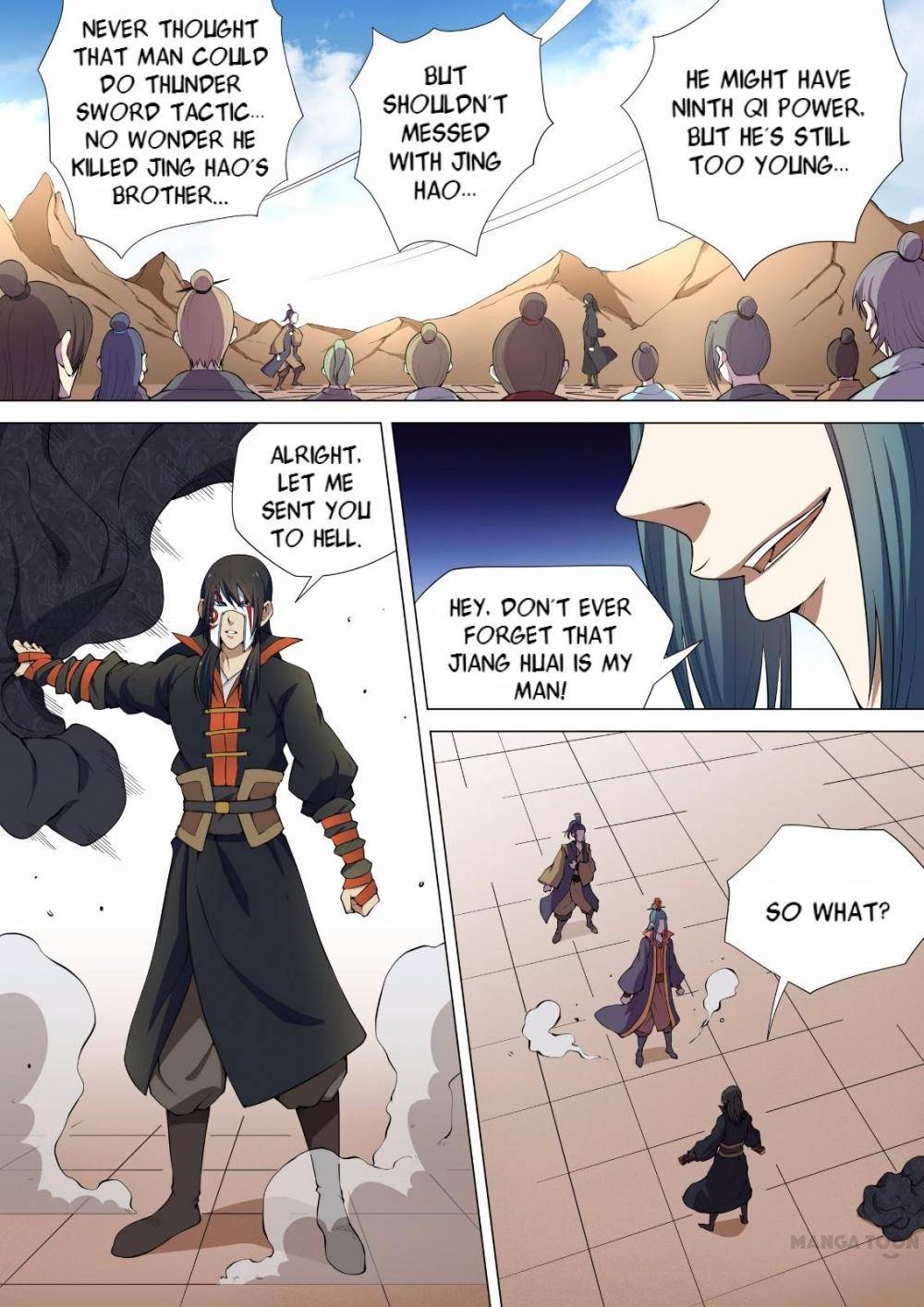 God of Martial Arts chapter 21 page 1