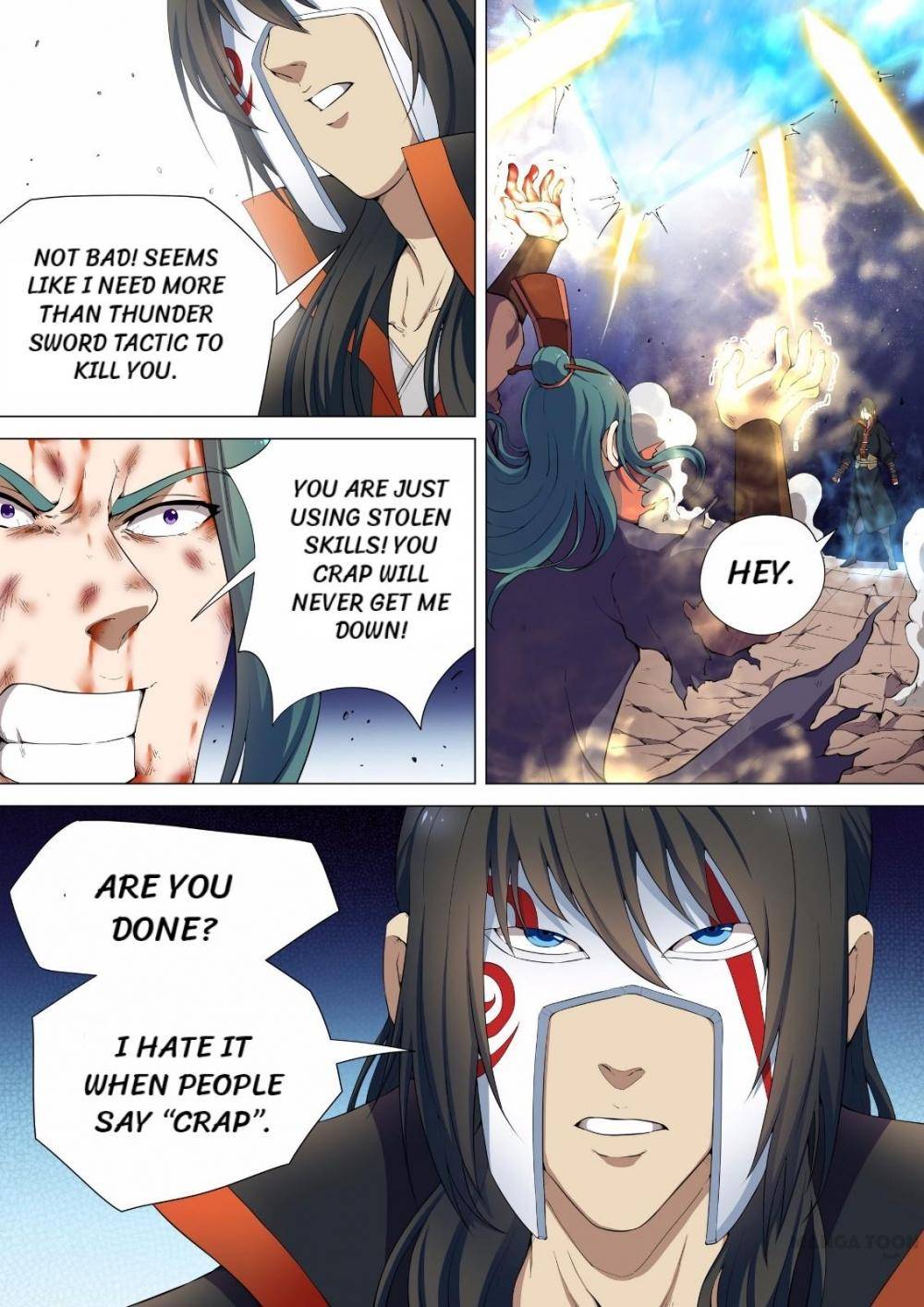 God of Martial Arts chapter 23 page 1