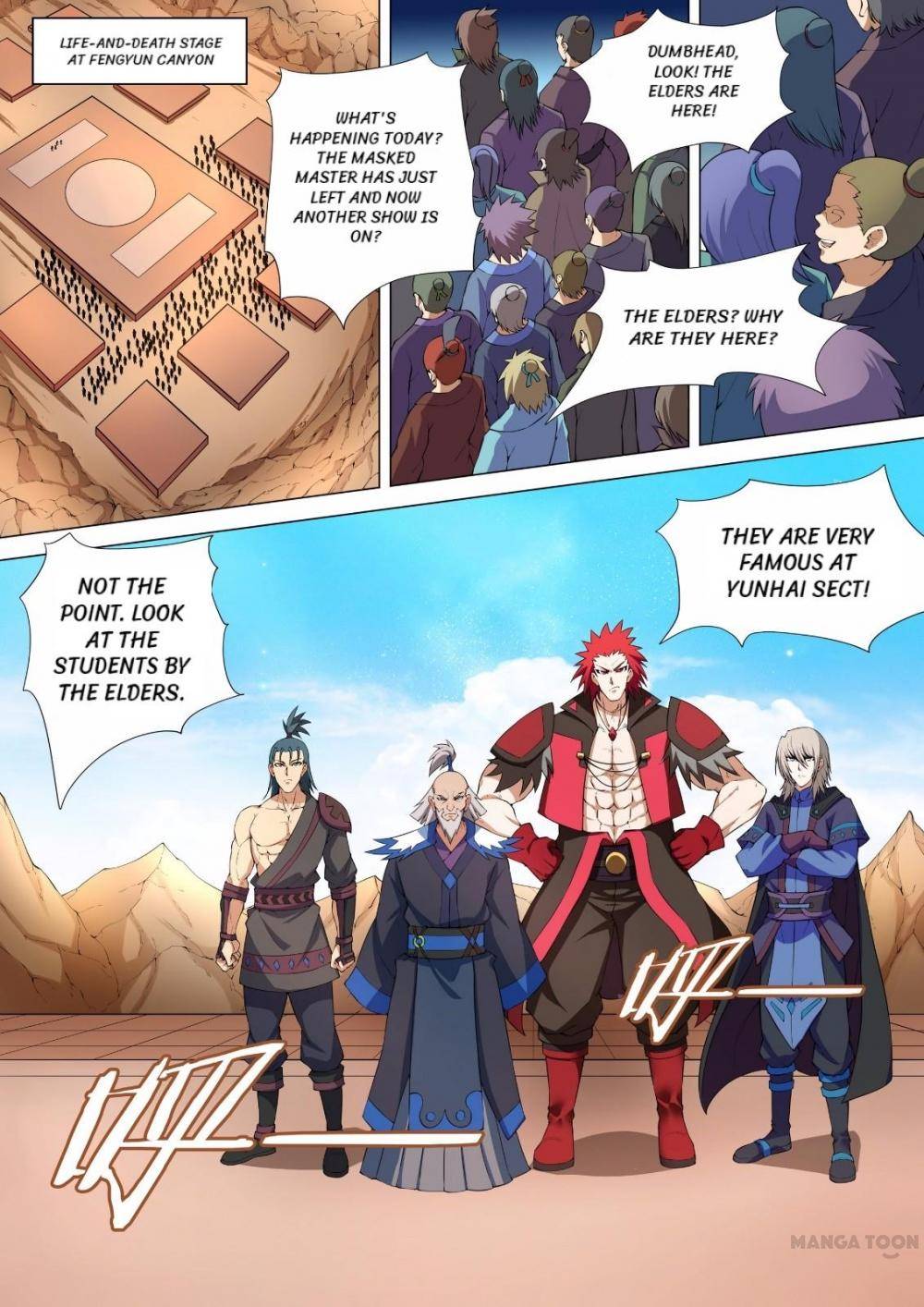 God of Martial Arts chapter 28 page 1
