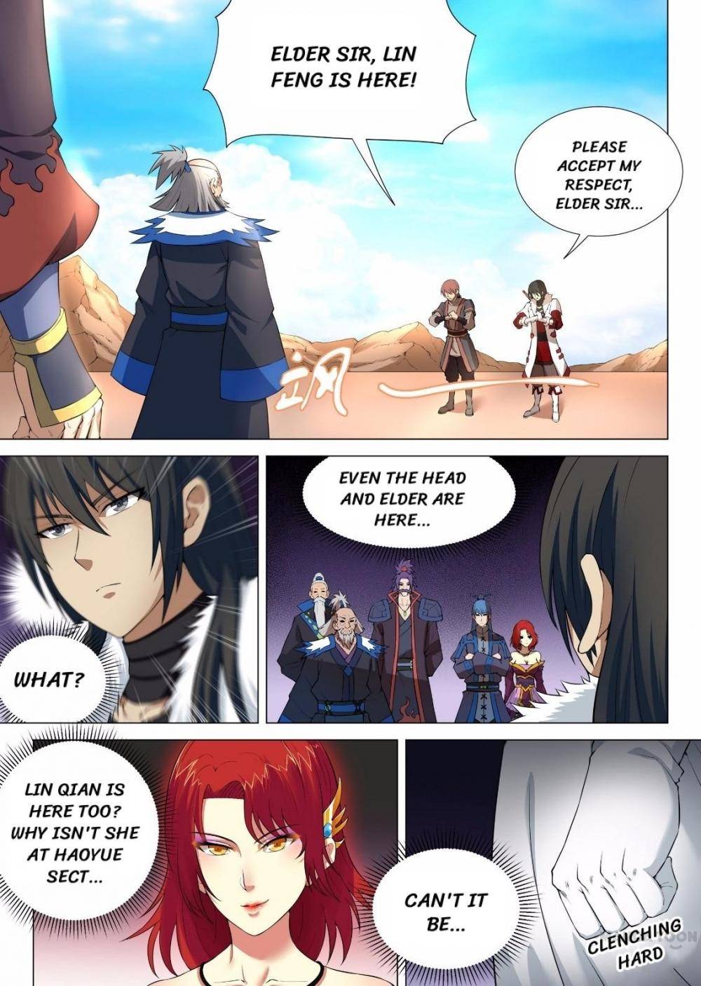 God of Martial Arts chapter 34 page 1