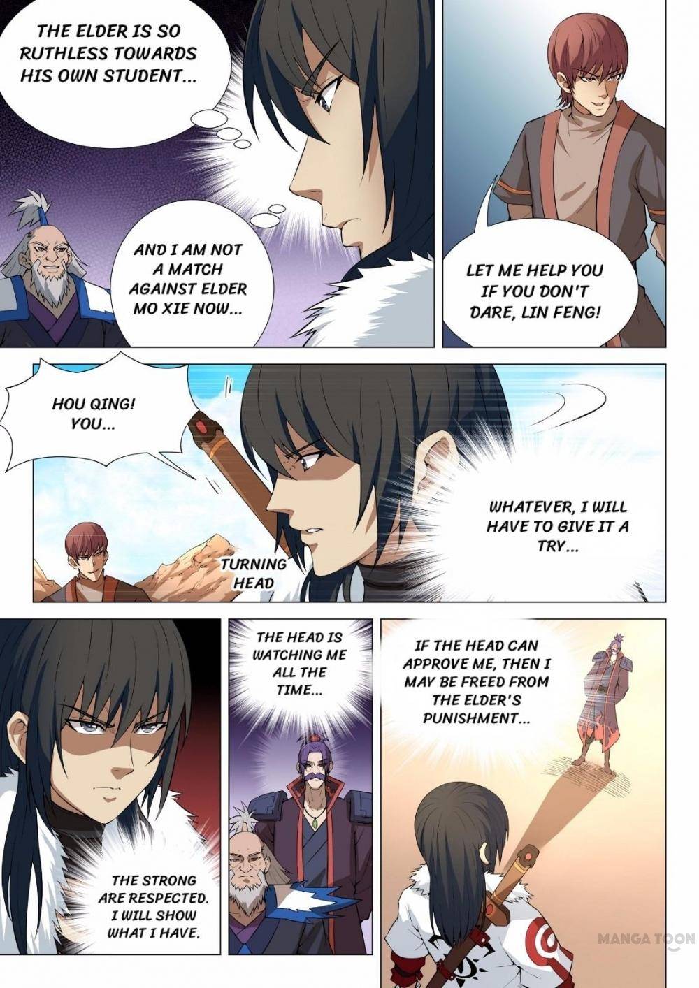 God of Martial Arts chapter 35 page 1