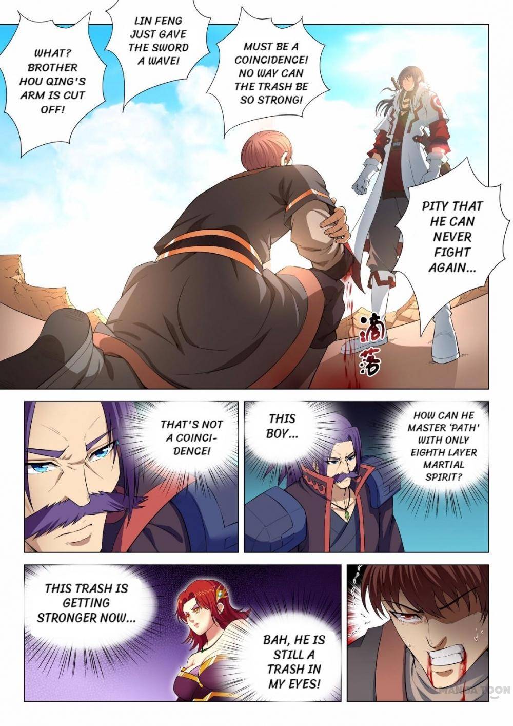 God of Martial Arts chapter 36 page 1