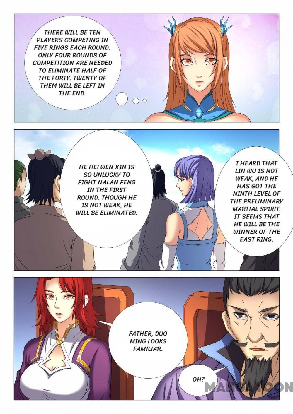 God of Martial Arts chapter 72 page 1