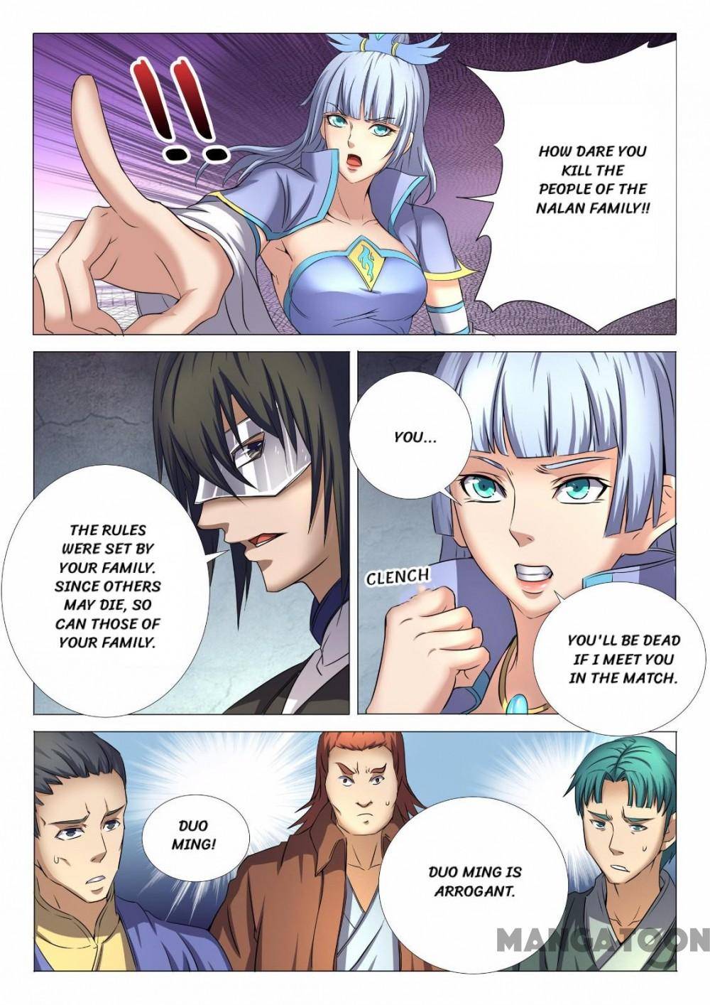 God of Martial Arts chapter 74 page 1