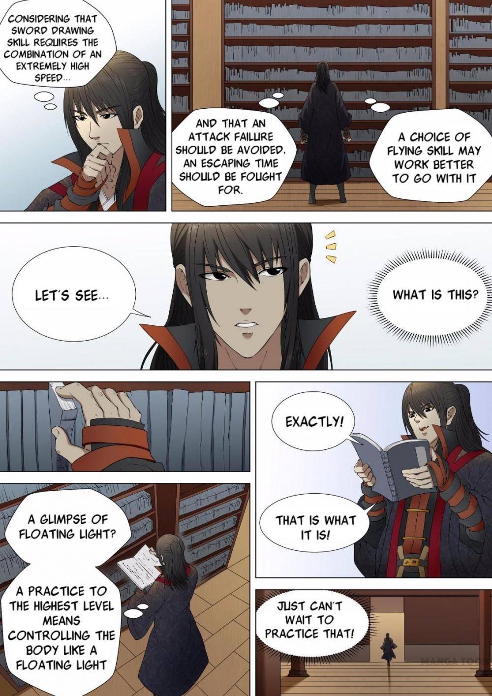 God of Martial Arts chapter 8 page 1