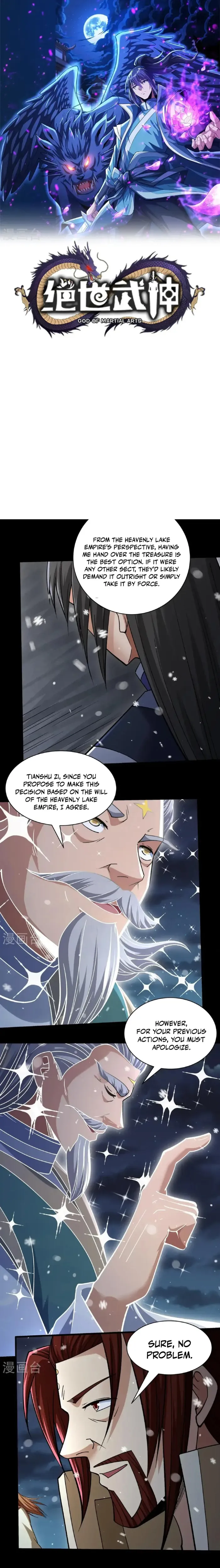 God of Martial Arts chapter 1005 page 1