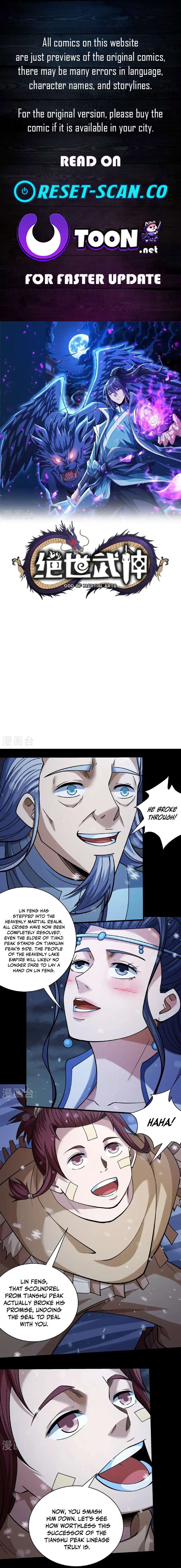 God of Martial Arts chapter 1016 page 1