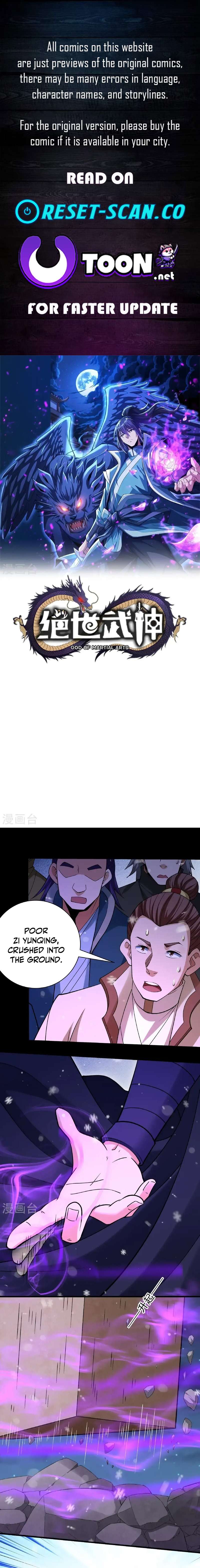 God of Martial Arts chapter 1017 page 1