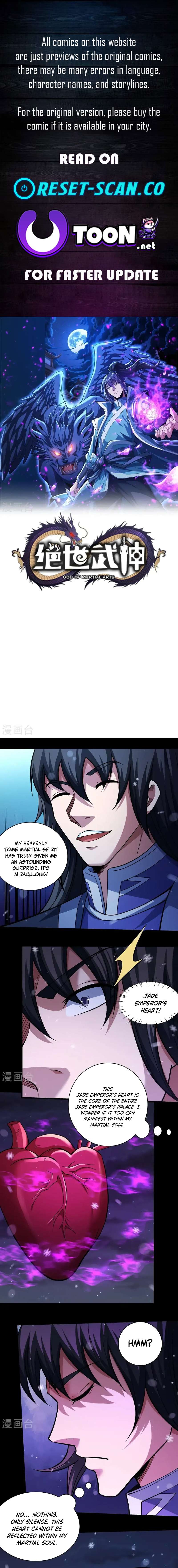 God of Martial Arts chapter 1020 page 1