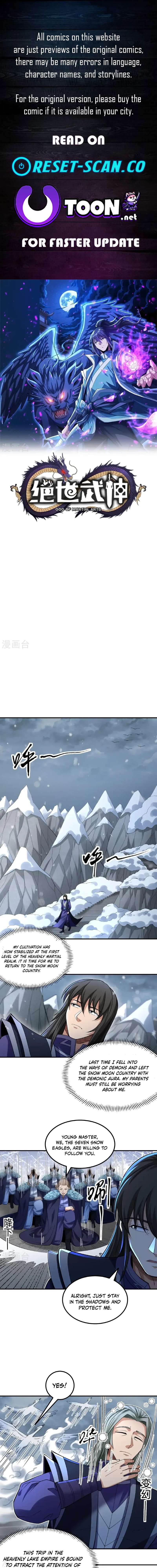 God of Martial Arts chapter 1022 page 1