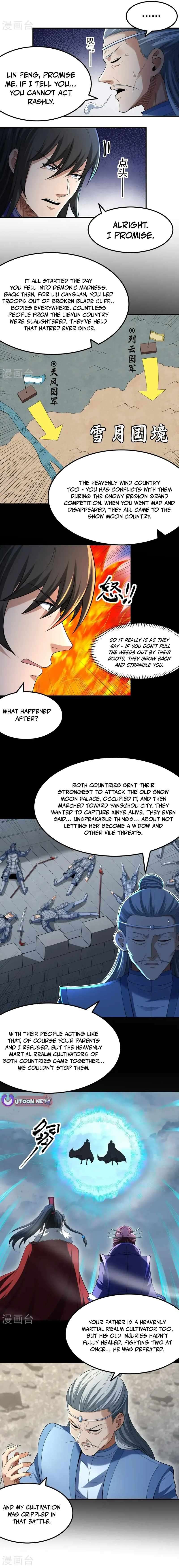 God of Martial Arts chapter 1025 page 2