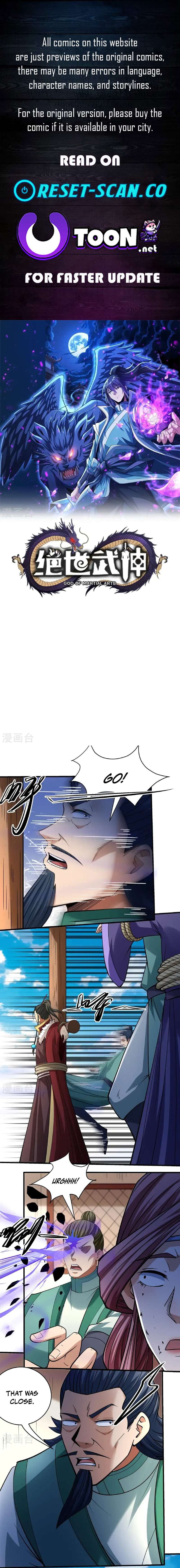 God of Martial Arts chapter 1030 page 1