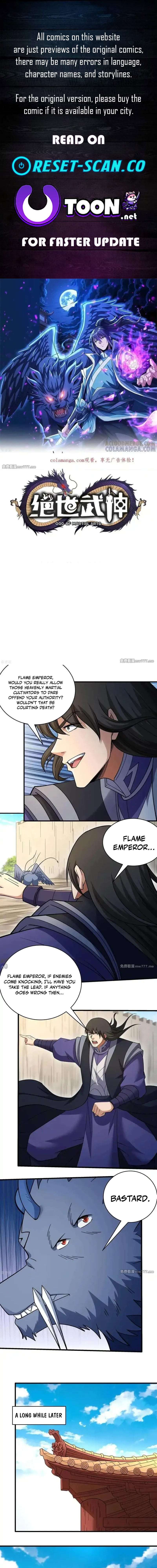 God of Martial Arts chapter 1057 page 1