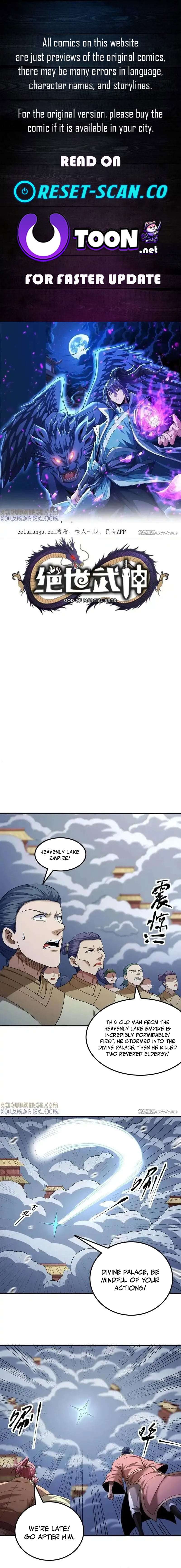 God of Martial Arts chapter 1062 page 1
