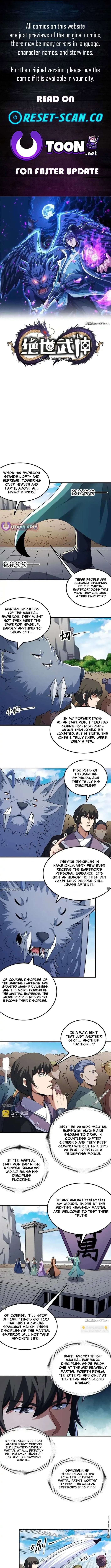 God of Martial Arts chapter 1077 page 1