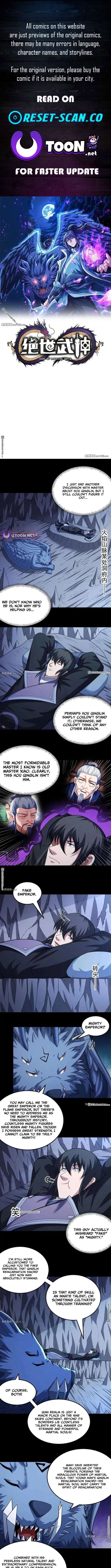 God of Martial Arts chapter 1100 page 1