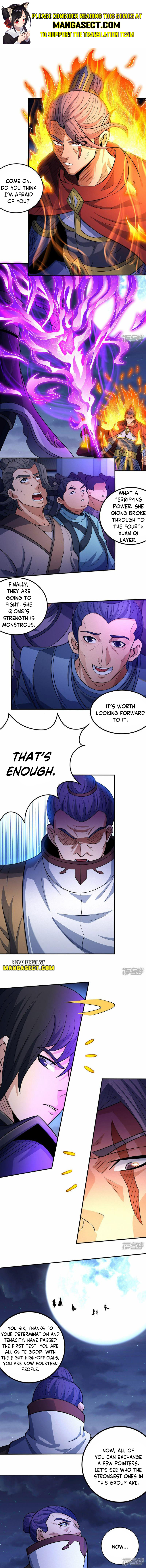 God of Martial Arts chapter 554 page 1