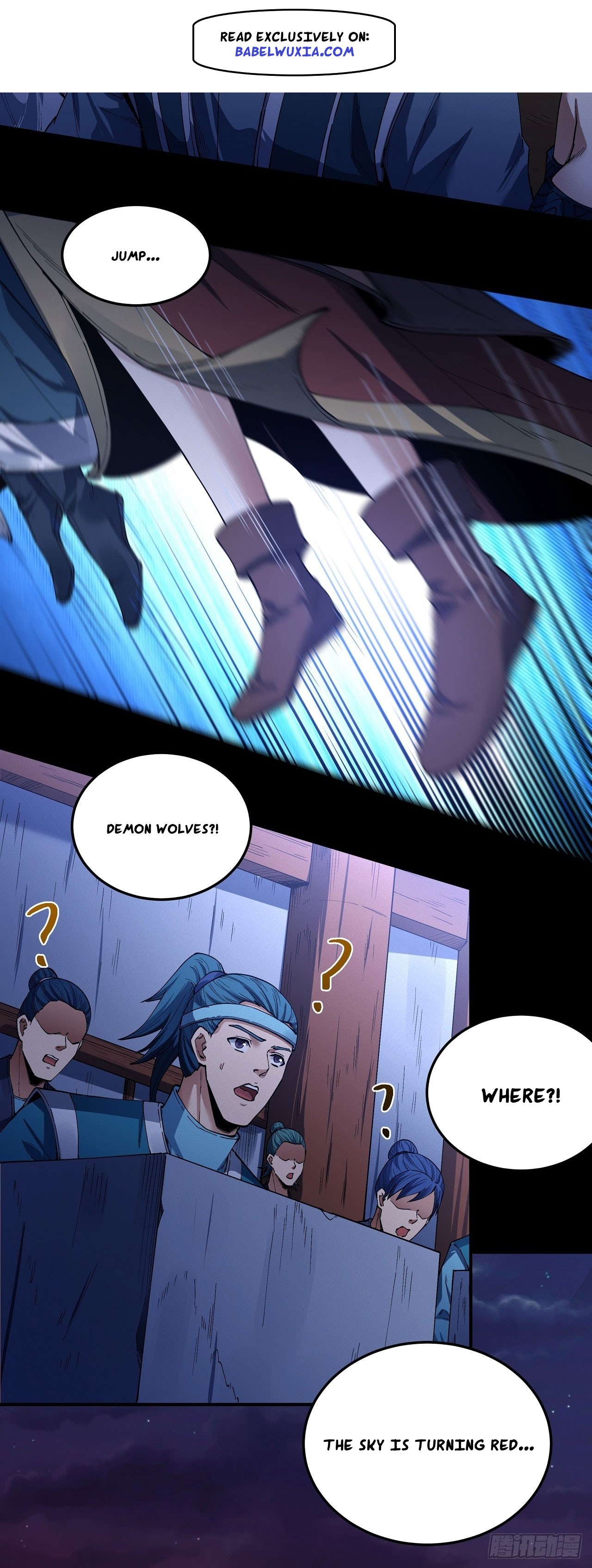 God of Martial Arts chapter 593 page 1