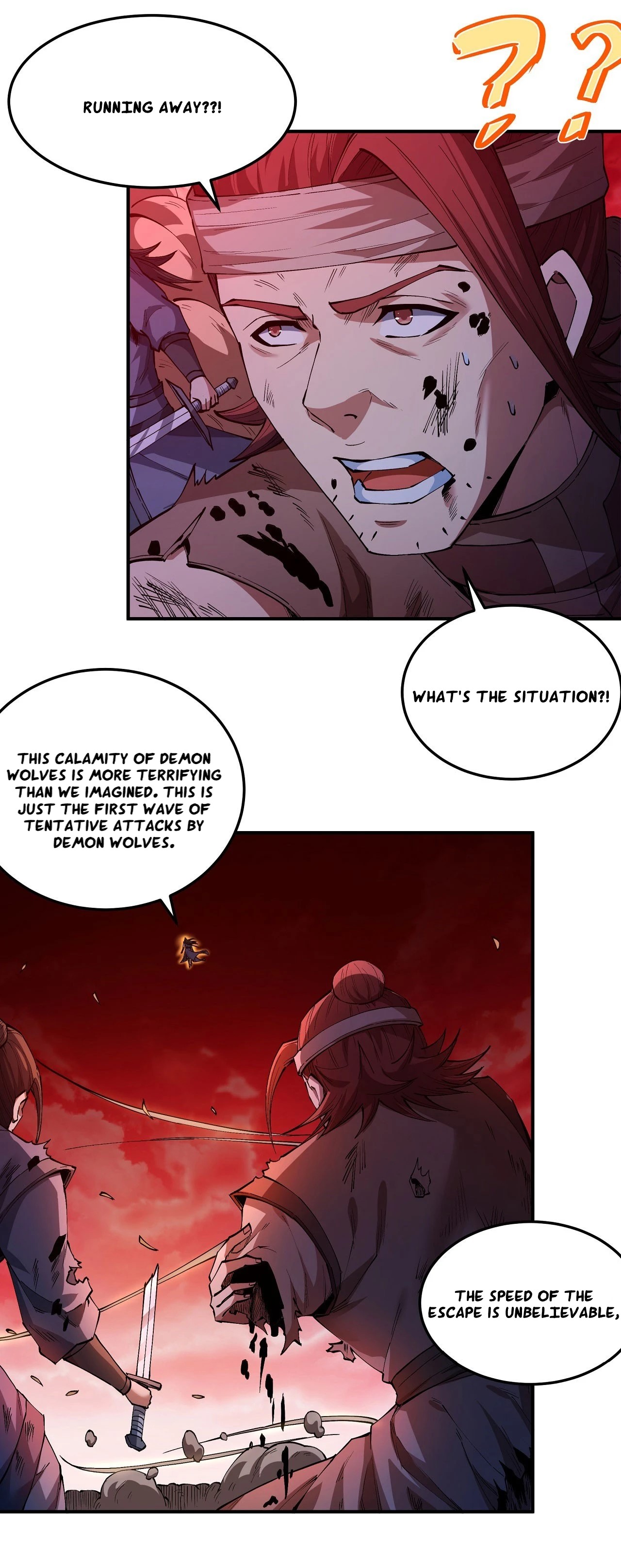 God of Martial Arts chapter 595 page 1