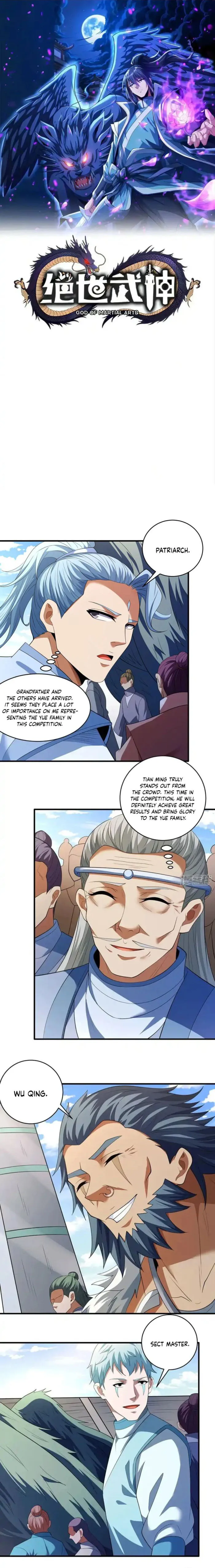 God of Martial Arts chapter 727 page 1