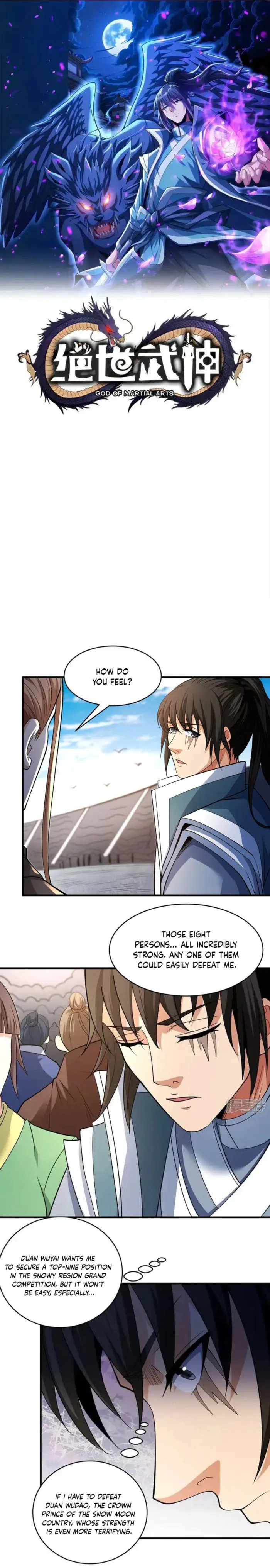 God of Martial Arts chapter 730 page 1