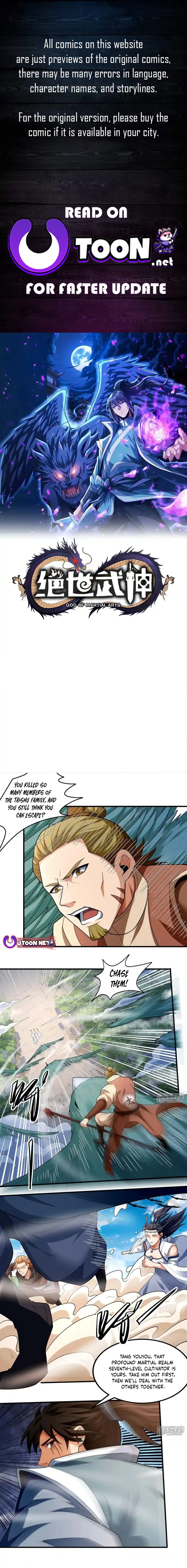 God of Martial Arts chapter 737 page 1