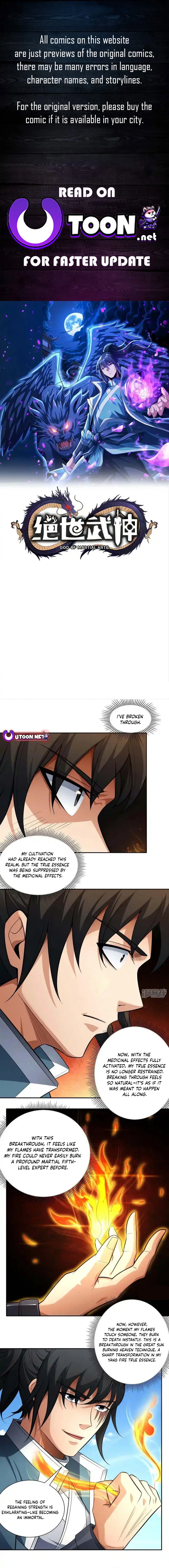 God of Martial Arts chapter 738 page 1