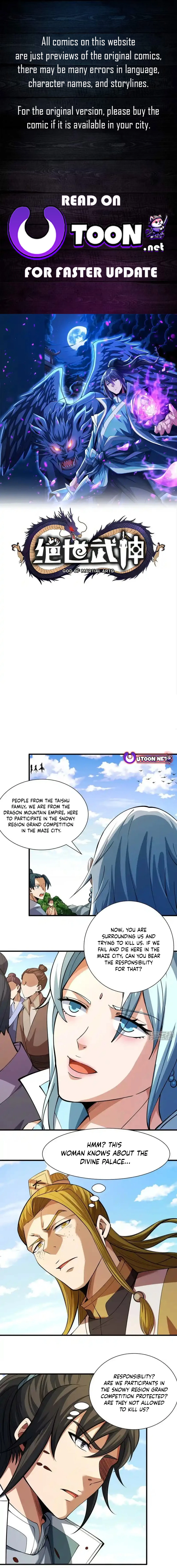 God of Martial Arts chapter 740 page 1