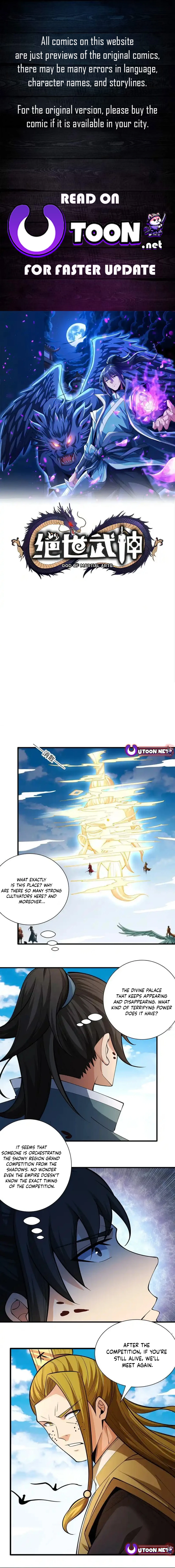 God of Martial Arts chapter 741 page 1