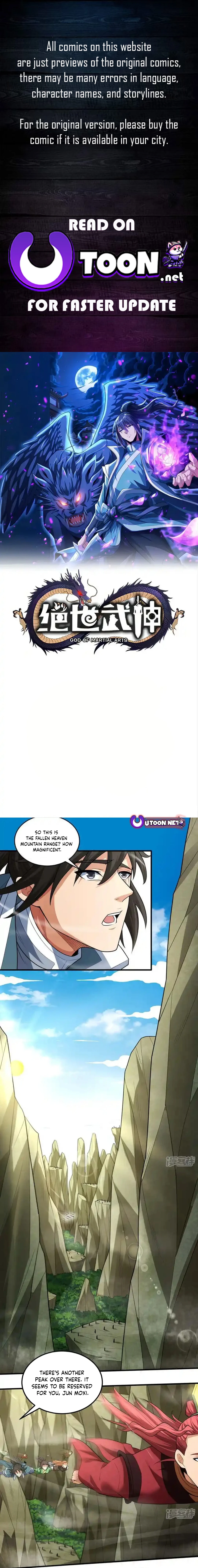 God of Martial Arts chapter 742 page 1