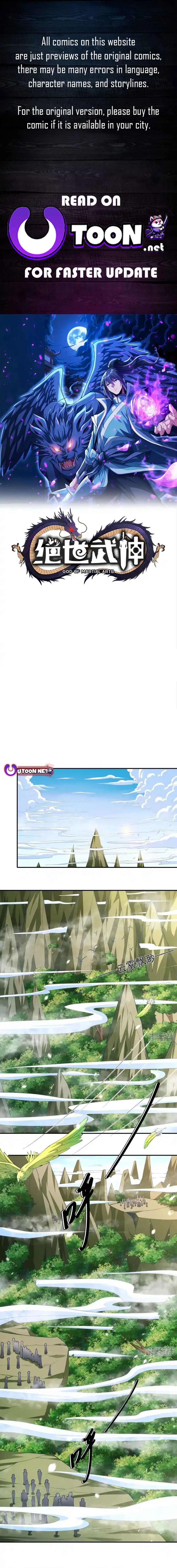 God of Martial Arts chapter 743 page 1