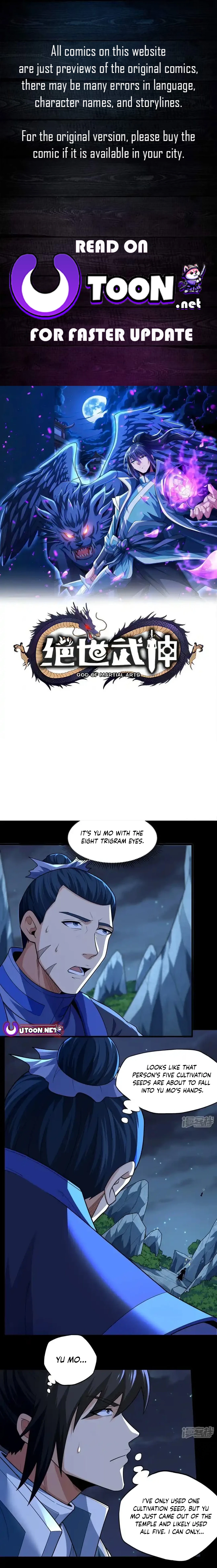 God of Martial Arts chapter 750 page 1