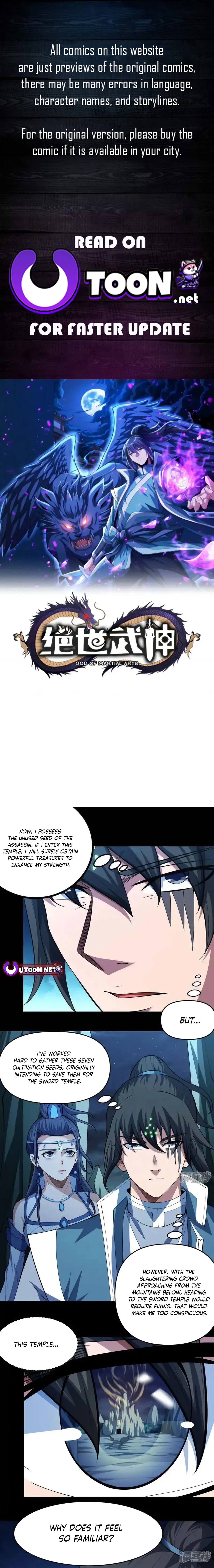 God of Martial Arts chapter 754 page 1