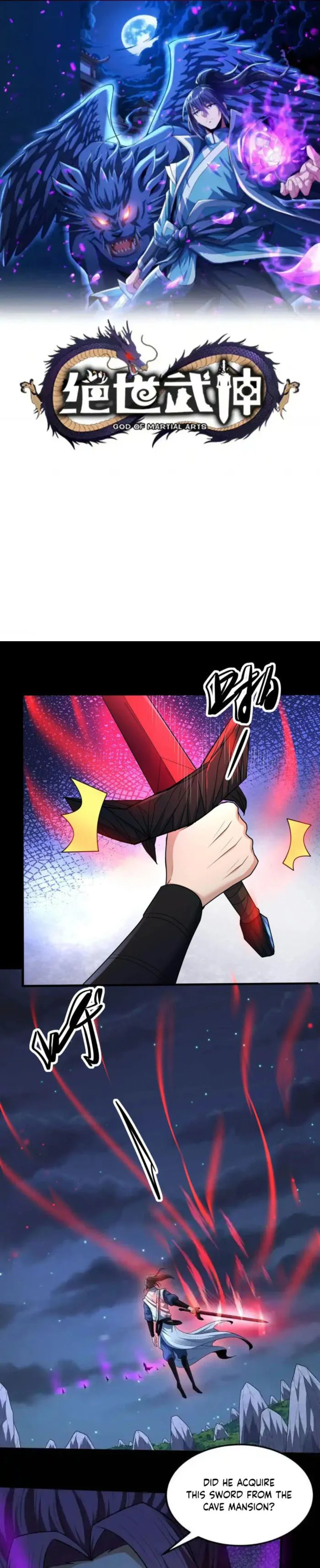 God of Martial Arts chapter 767 page 1