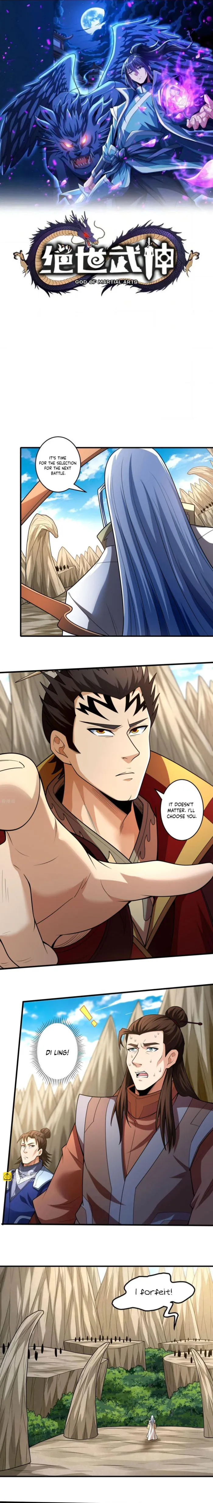 God of Martial Arts chapter 786 page 1