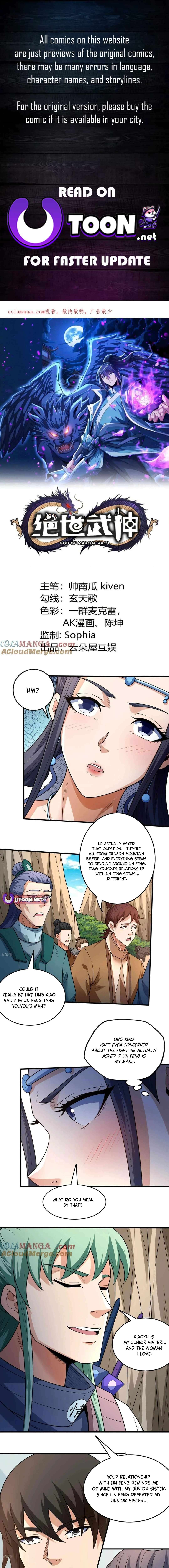 God of Martial Arts chapter 808 page 1