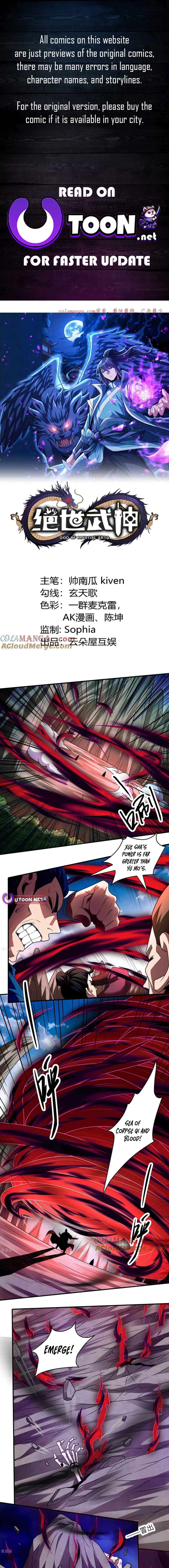 God of Martial Arts chapter 812 page 1