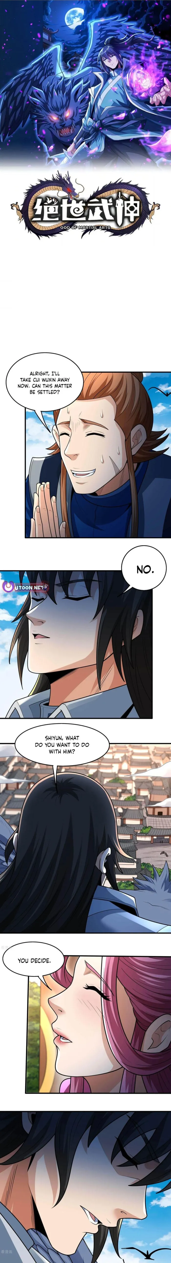 God of Martial Arts chapter 838 page 1