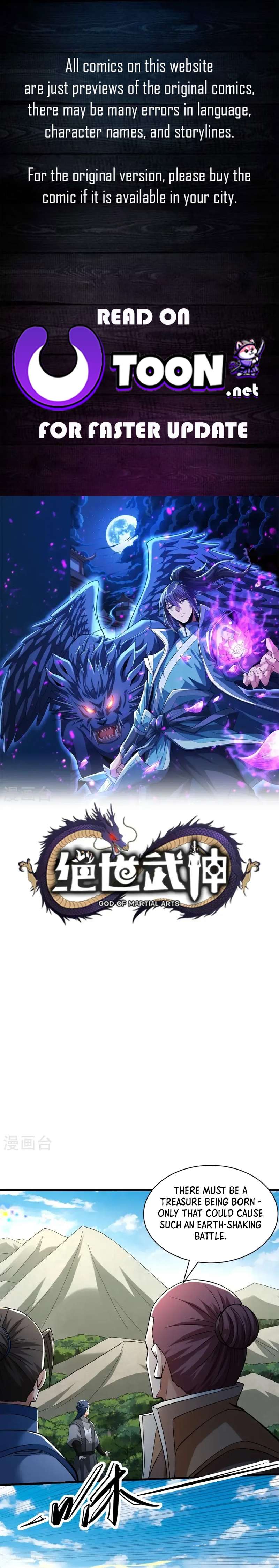 God of Martial Arts chapter 940 page 1