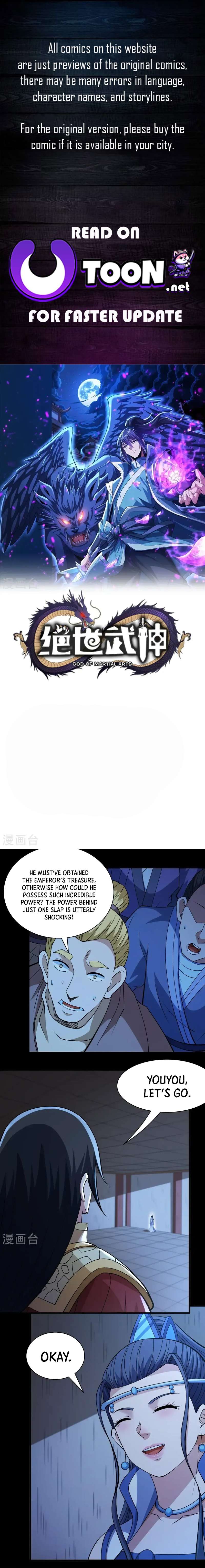 God of Martial Arts chapter 963 page 1