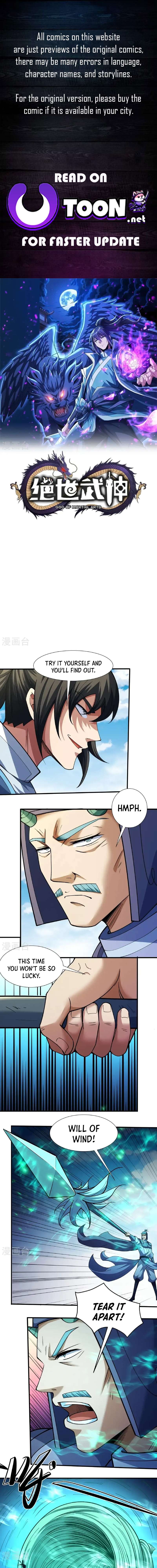 God of Martial Arts chapter 988 page 1