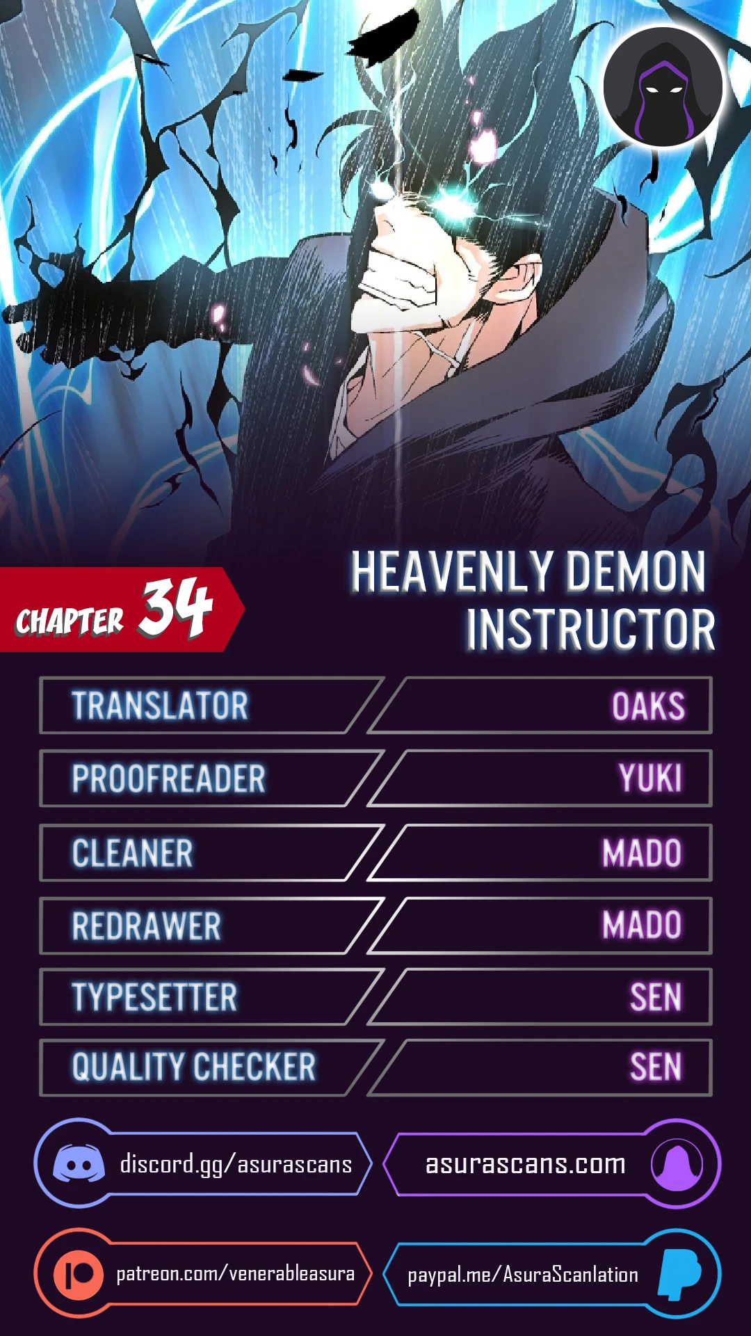 Heavenly Demon Instructor chapter 34 page 1