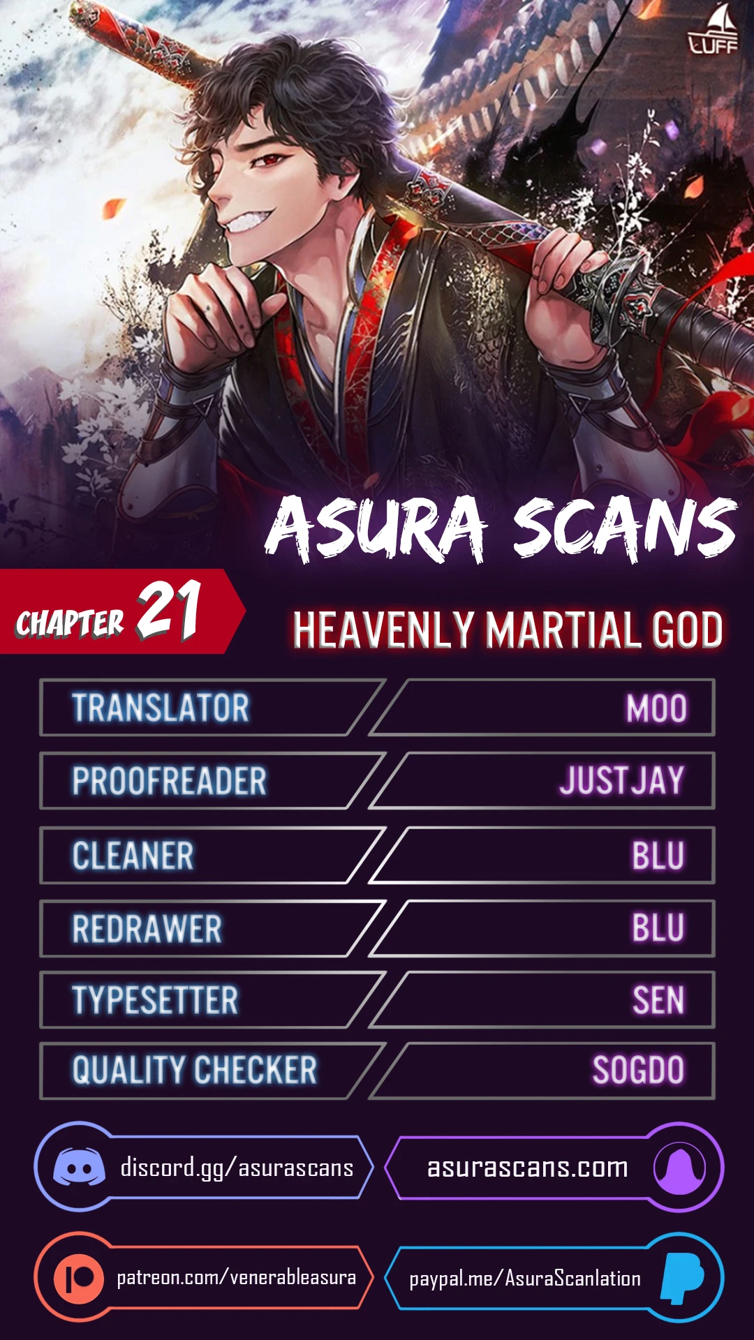 Heavenly Martial God chapter 21 page 1