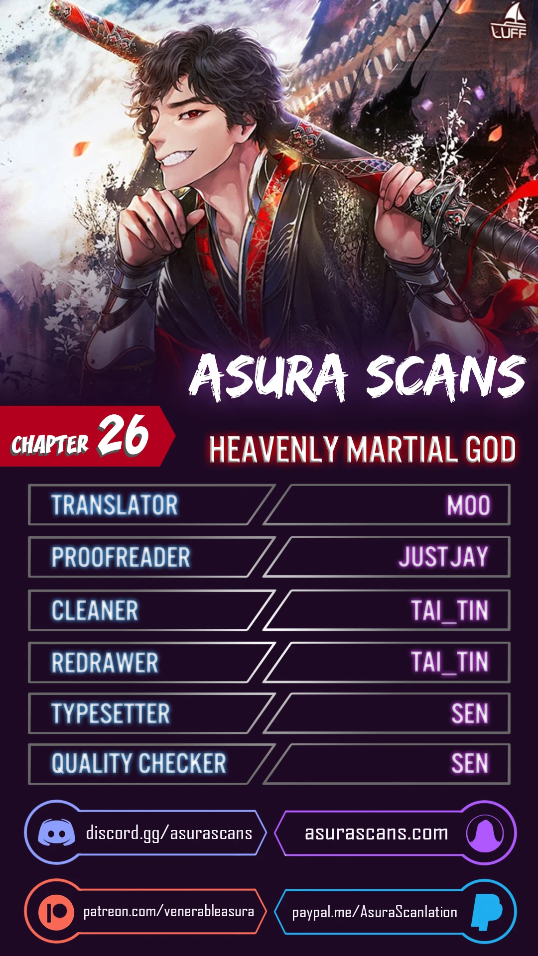 Heavenly Martial God chapter 26 page 1