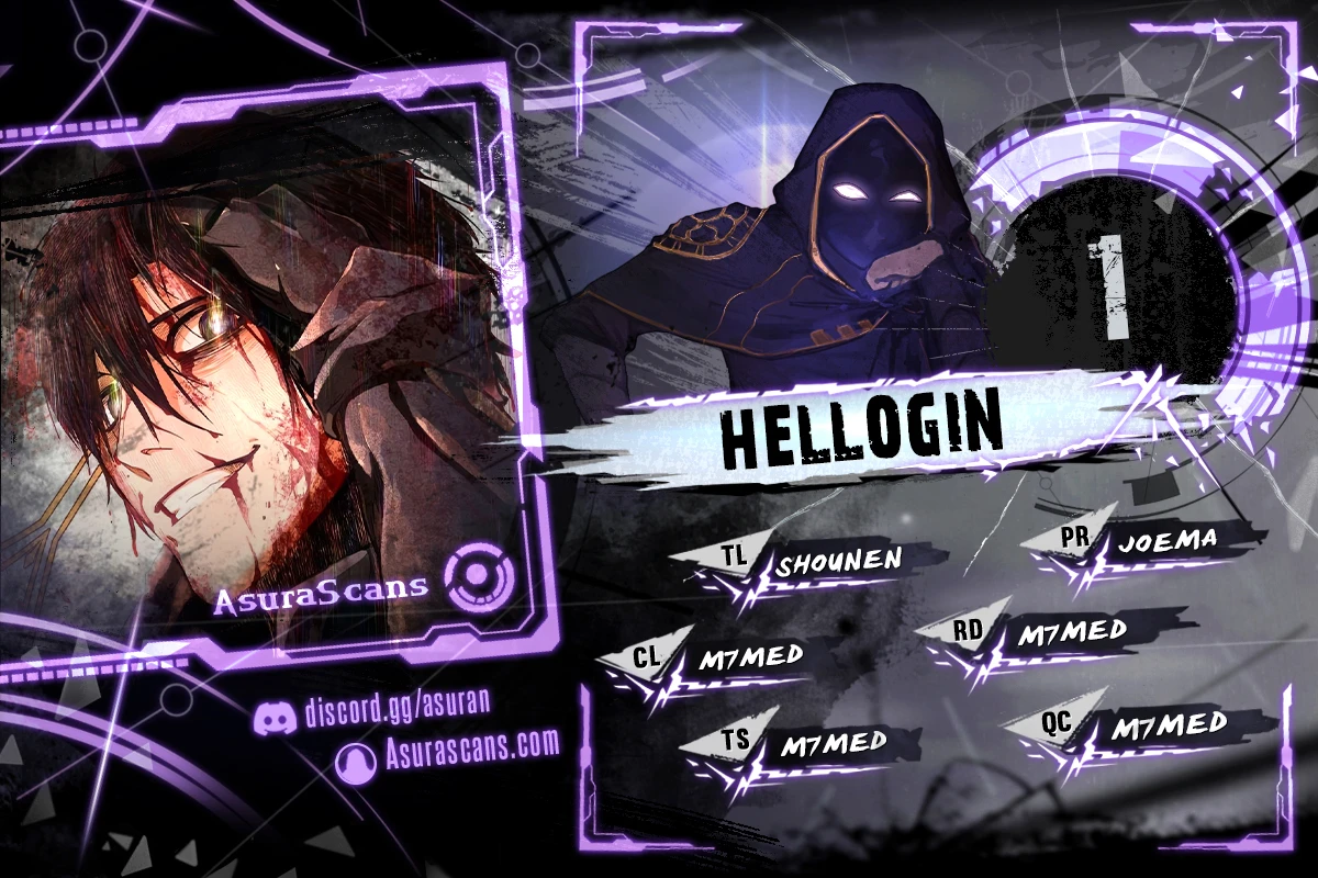 Hellogin chapter 1 page 1